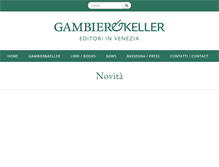 Tablet Screenshot of gambierkeller.com